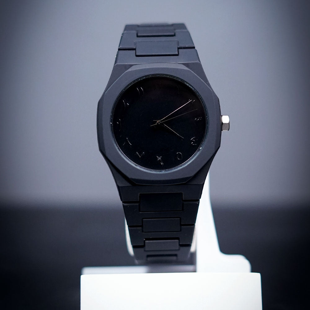 Black Aura Fiber Watch – Premium Men’s Timepiece