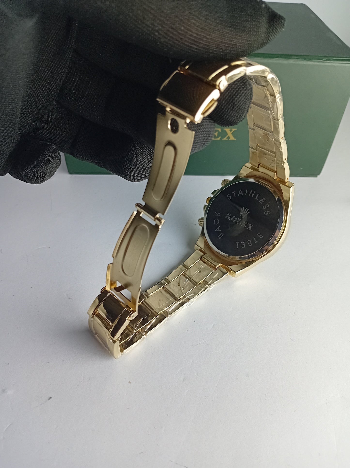 Rolex – Oyster Perpetual Cosmograph – Golden Stainless Steel Watch | Premium Lock