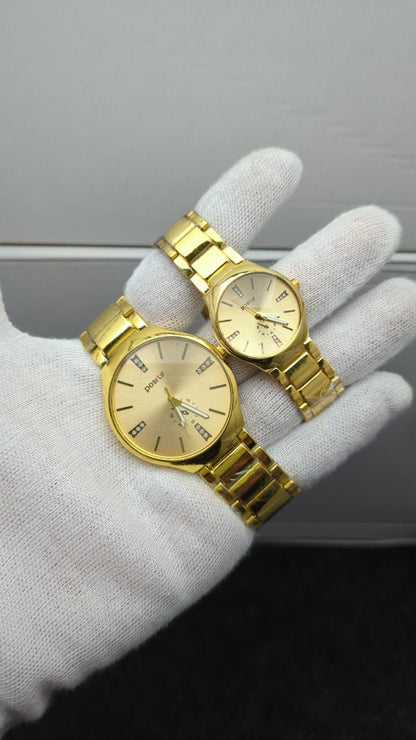 Positif Couple’s Watch Set – Elegant Designs & Multiple Colors