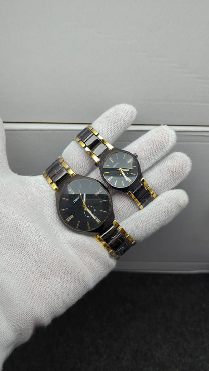 Positif Couple’s Watch Set – Elegant Designs & Multiple Colors