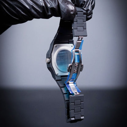 Black Aura Fiber Watch – Premium Men’s Timepiece